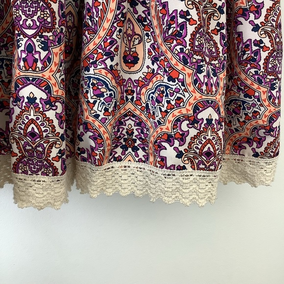 Atmosphere Boho Mini  Dress Summer Party Casual Beach Sundress Size Medium 8 - Picture 3 of 6